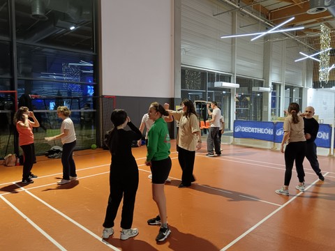 Intervention Self-Défense avec les Jeunes de la Maison des Solidarités de Caen