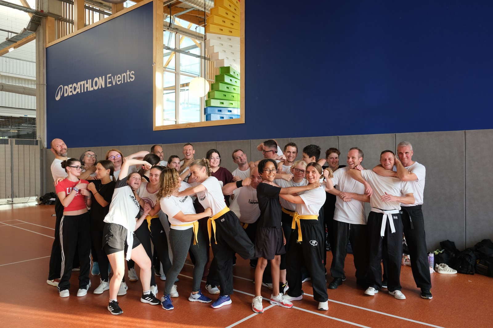 Espace de cours self-défense au Decathlon Caen Mondeville